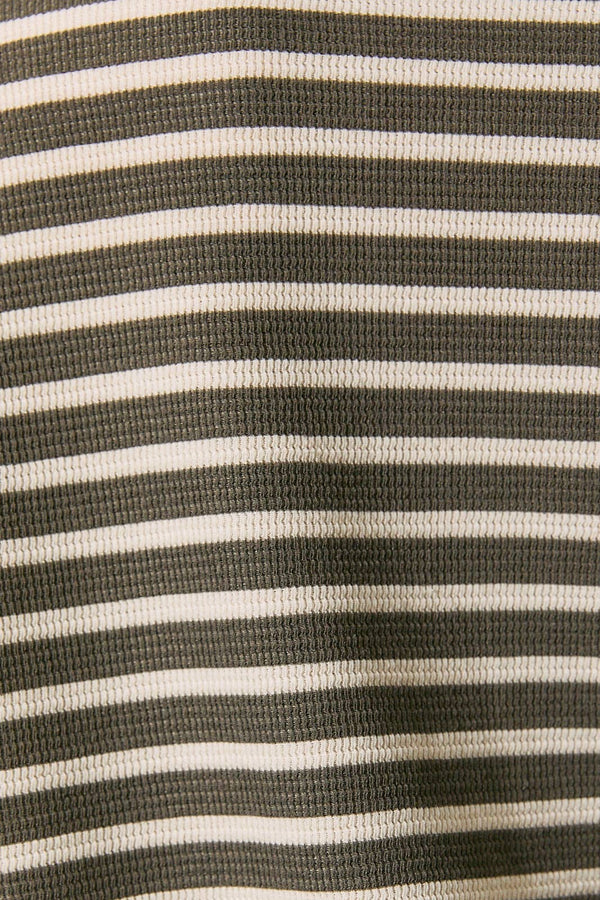 Striped Collared Sweater