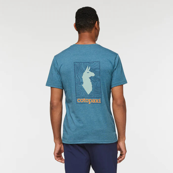 Cotopaxi Men's Llama Map Tee