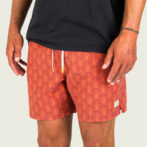 Marsh Wear Men's Fulton Volley Short - Etruscan Red
