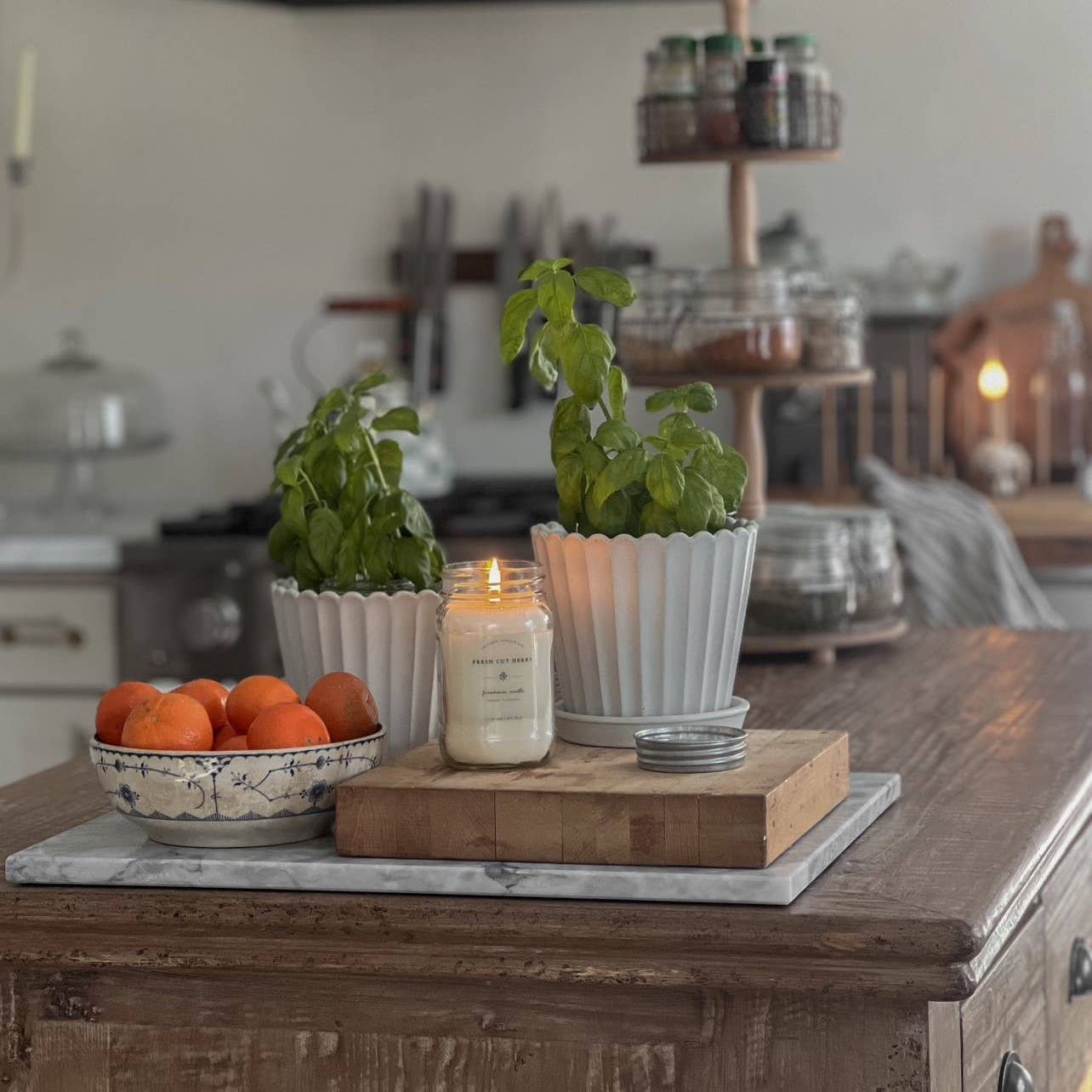 Antique Candle Co. Soy Wax Candle - Fresh Cut Herbs