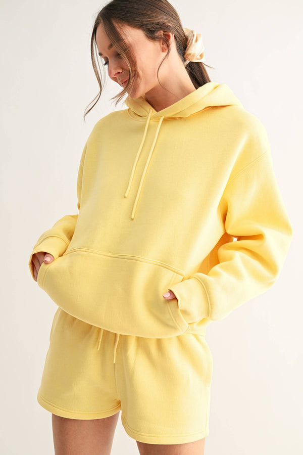 Cotton Blend Hoodie