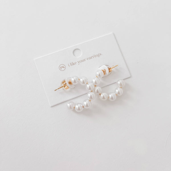 Ariel Hoop Earrings - WATERPROOF