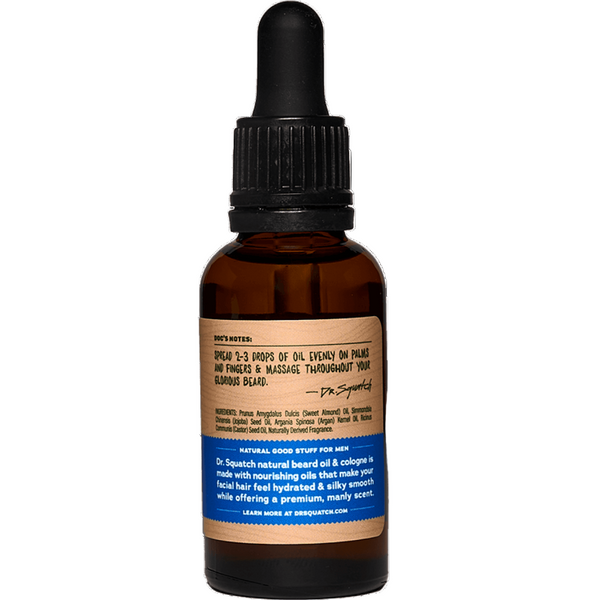 Dr. Squatch Conditioning Beard Oil & Cologne - Glacial Falls