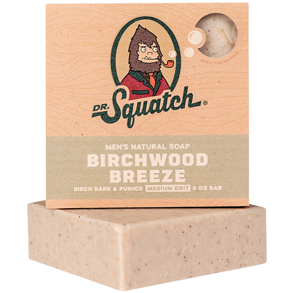 Dr. Squatch Birchwood Breeze Bar Soap