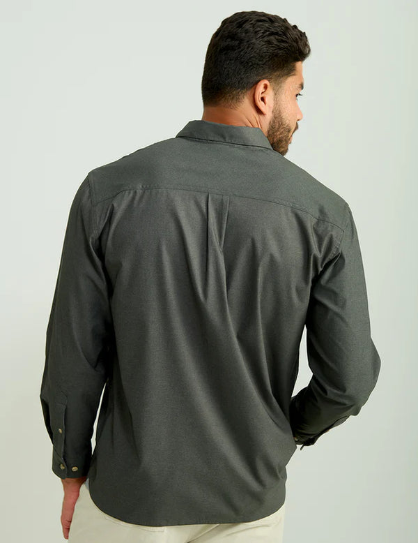 Huk Men's Hawser Tech Flannel