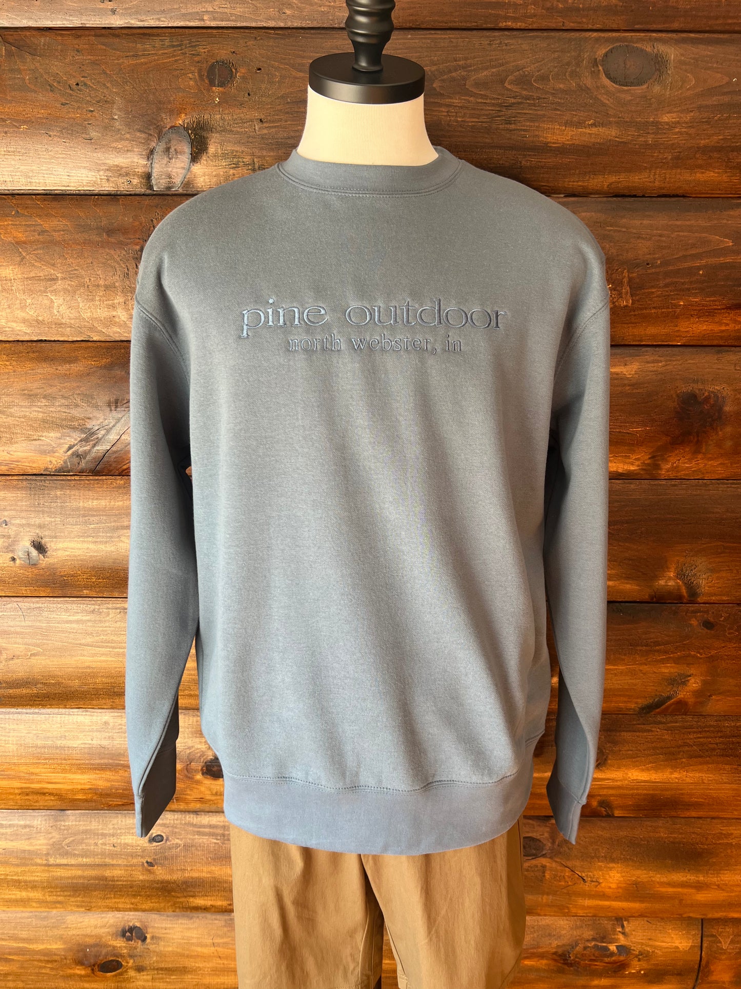 Pine Outdoor Apparel Embroidered Crew