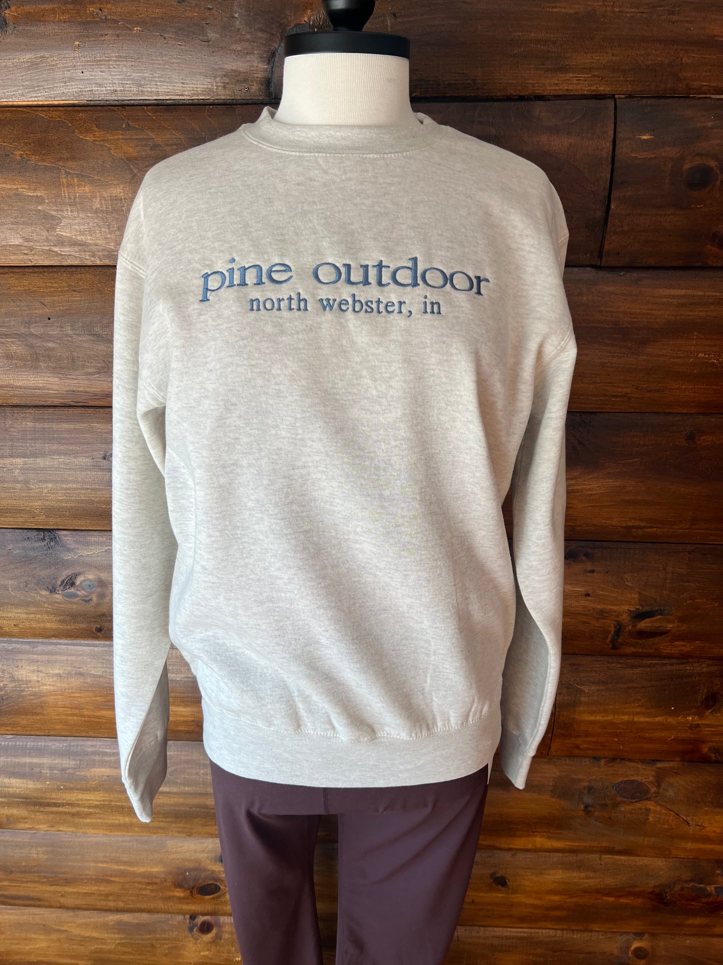 Pine Outdoor Apparel Embroidered Crew