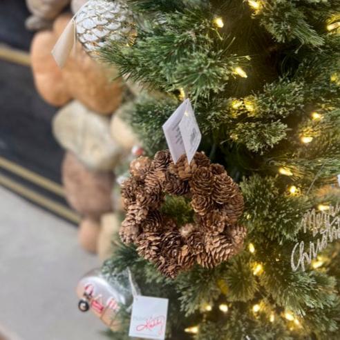 Pinecone Wreath Ornament
