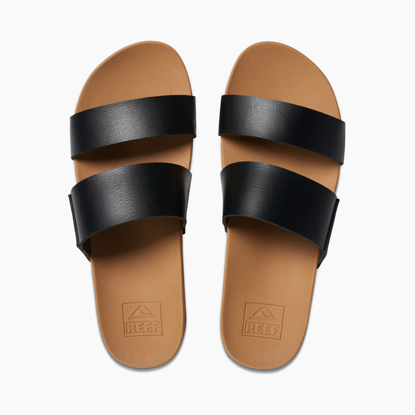 Reef Women's Cushion Vista - Black/Tan