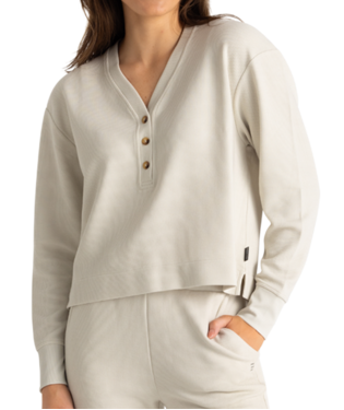 Free Fly Women's Waffle Long Sleeve Henley