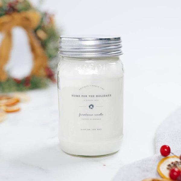 Antique Candle Co. Soy Candle - Home for the Holidays