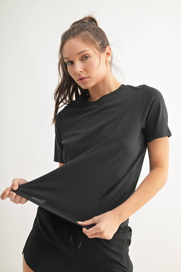 Women's Classic Boxy Fit Tee - Black