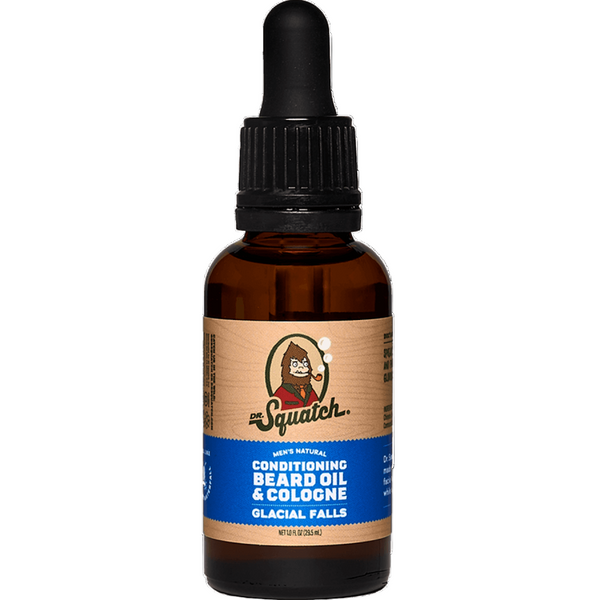 Dr. Squatch Conditioning Beard Oil & Cologne - Glacial Falls