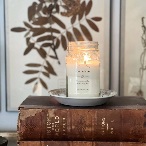 Antique Candle Co. Soy Wax Candle - Country Pear