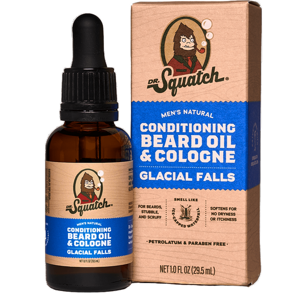 Dr. Squatch Conditioning Beard Oil & Cologne - Glacial Falls