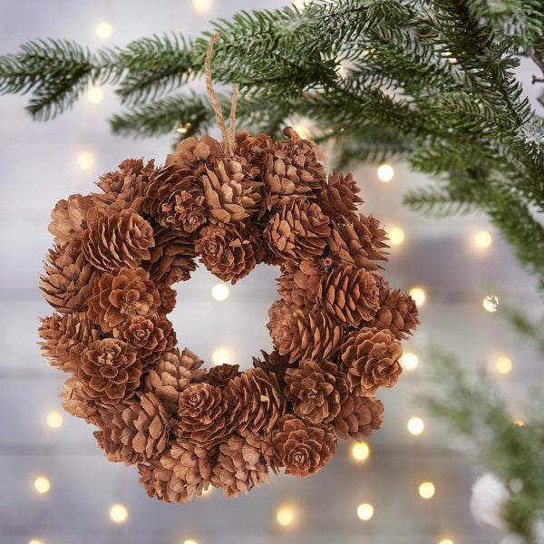 Pinecone Wreath Ornament