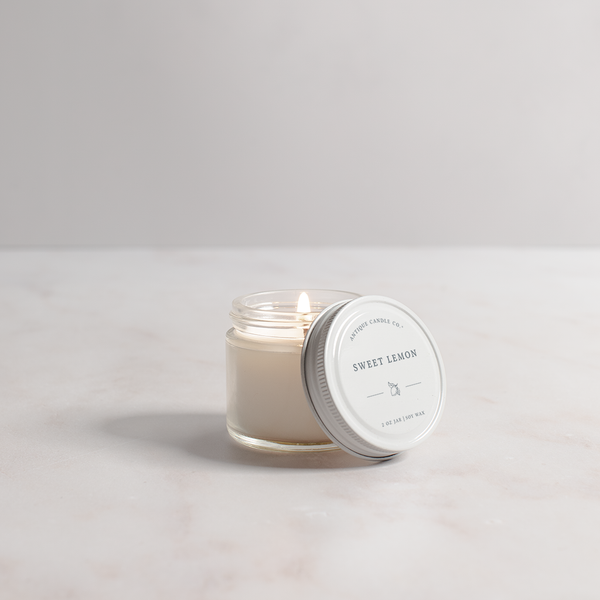 Antique Candle Co. Sox Wax Candle - Sweet Lemon