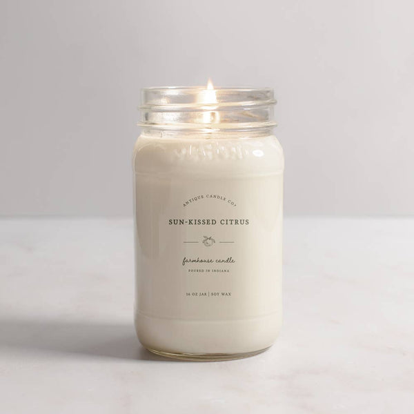 Soy Wax Candle - Sun-Kissed Citrus