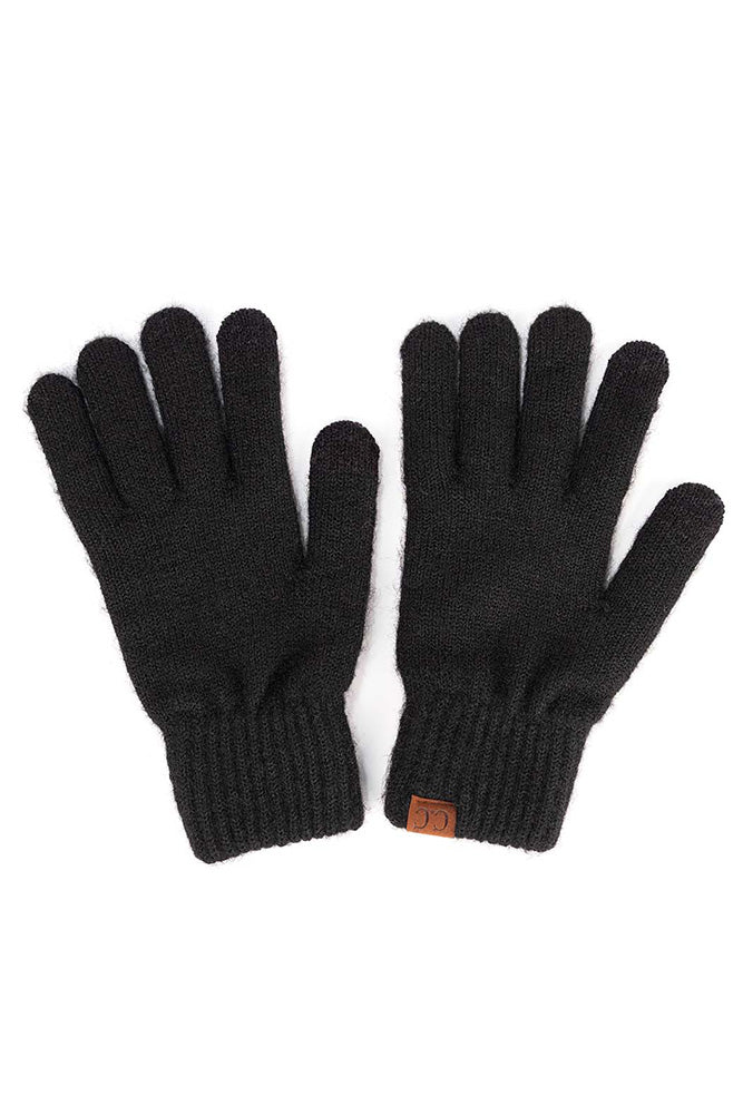 C.C. Heather Knit Gloves