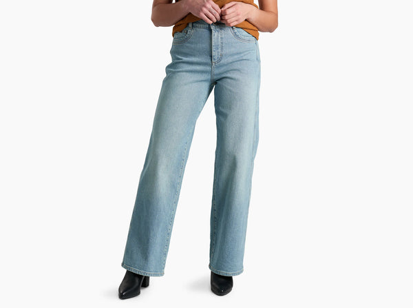 Kuhl Women's Kontour Rigid Wide-Leg Denim
