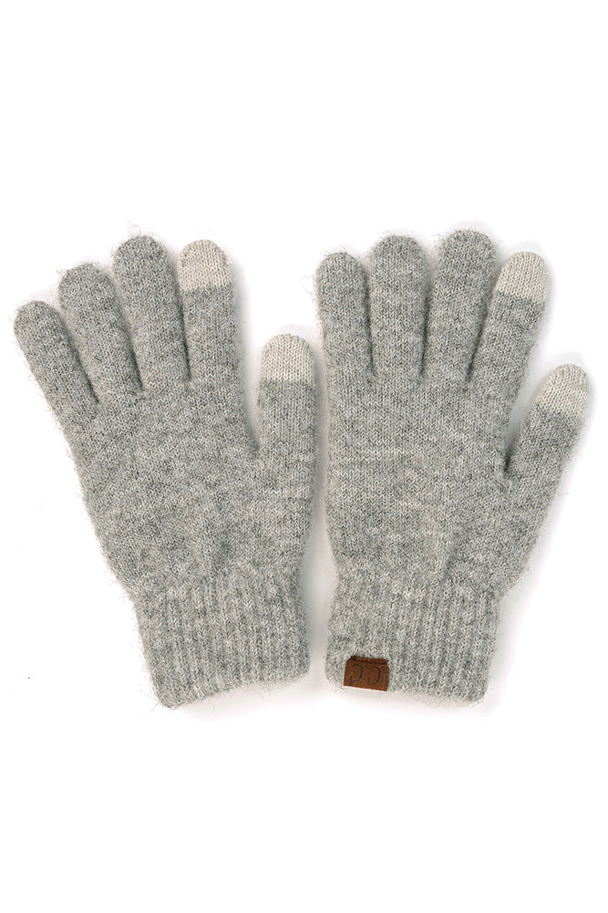 C.C. Heather Knit Gloves