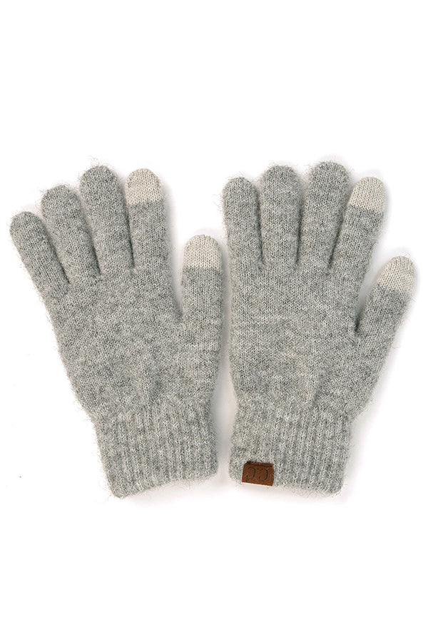 C.C. Heather Knit Gloves