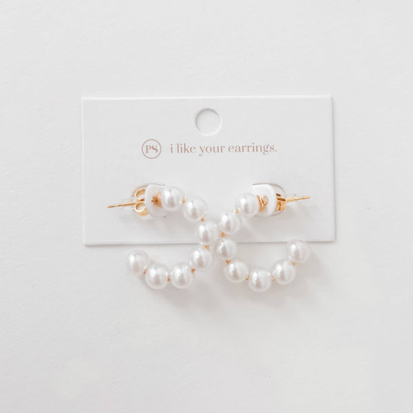 Ariel Hoop Earrings - WATERPROOF