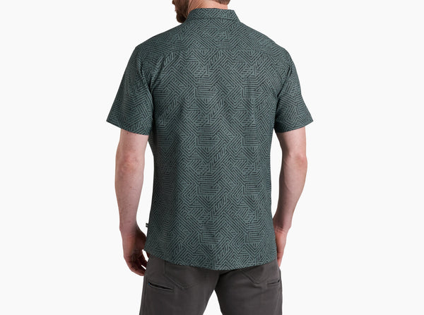 Kuhl Men's Persuadr Short Sleeve - Green Onyx