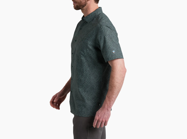 Kuhl Men's Persuadr Short Sleeve - Green Onyx