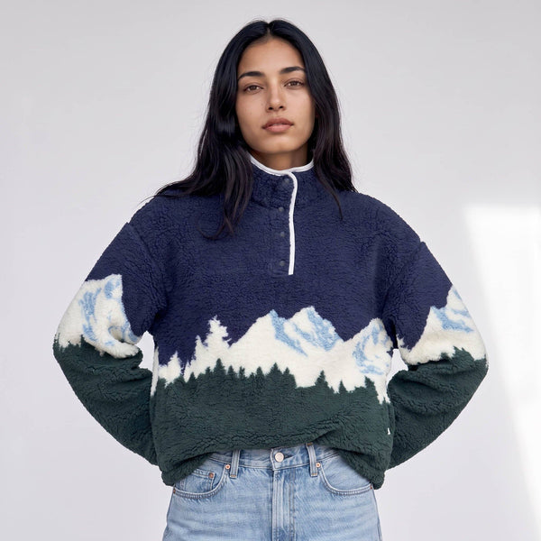 Ainsley Plush Sherpa Pullover