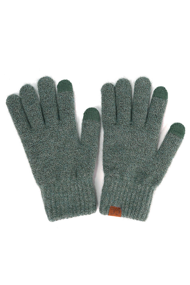 C.C. Heather Knit Gloves
