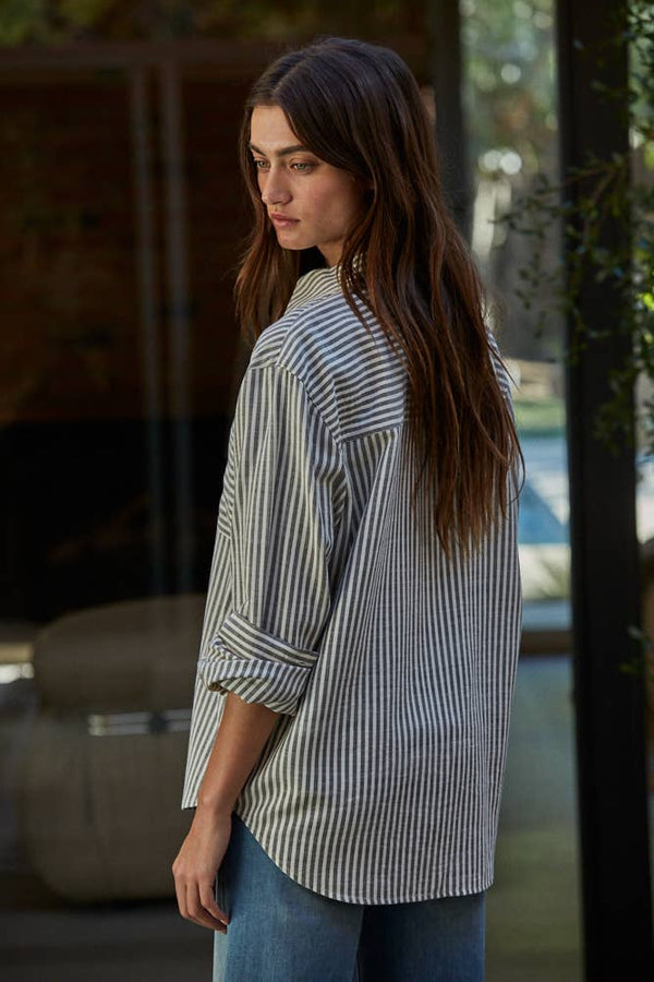 Striped Button Down