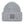 C.C. Solid Ribbed Knit Patch Beanie