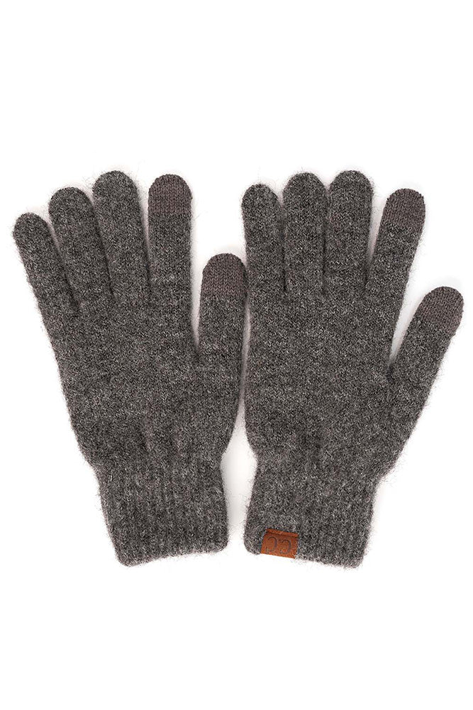 C.C. Heather Knit Gloves
