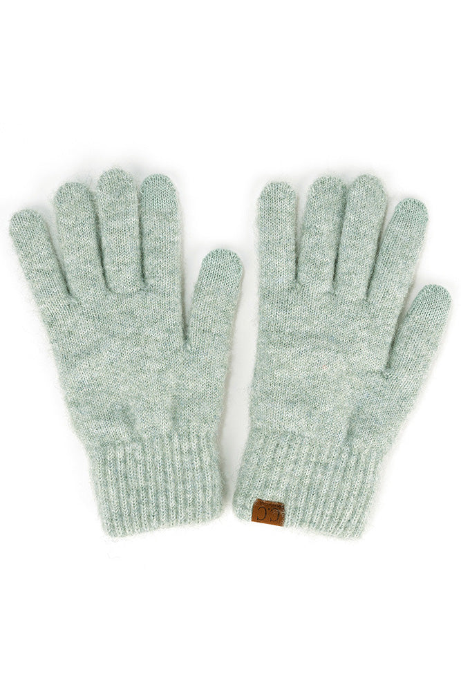 C.C. Heather Knit Gloves