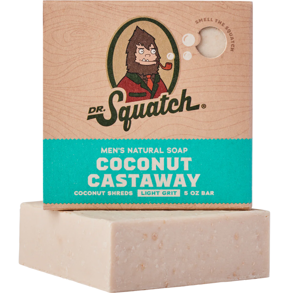 Dr. Squatch Coconut Castaway Bar Soap