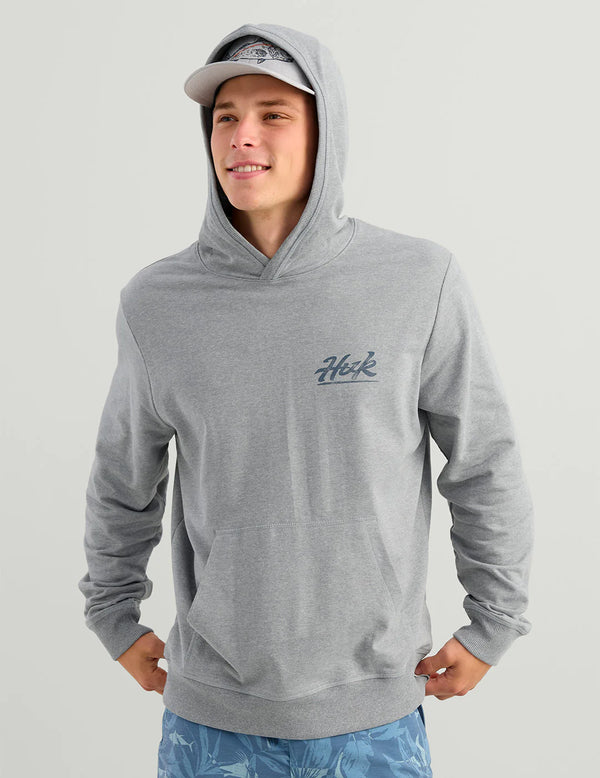 Edisto Bass Patch Terry Hoodie