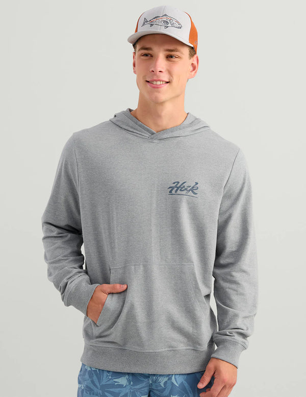Edisto Bass Patch Terry Hoodie