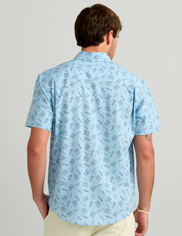 Kona Printed Button Down