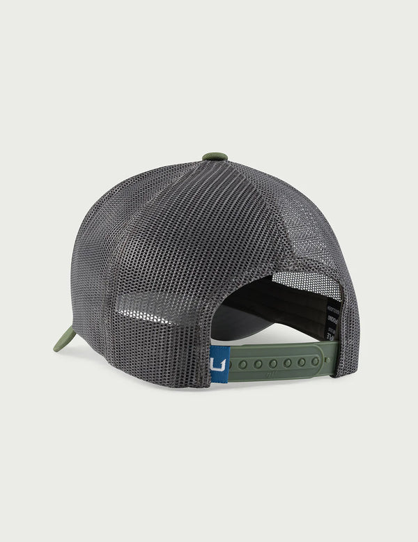 Huk Leather Patch Hat