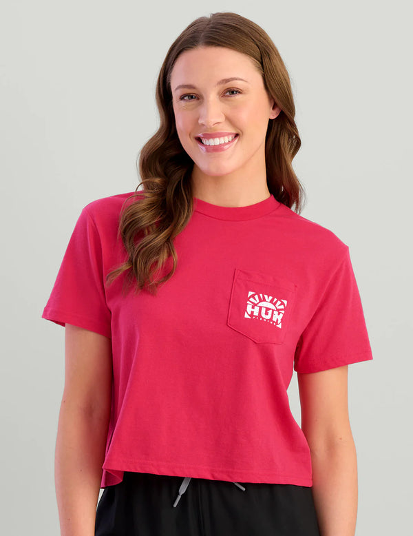 Huk Women's Sunrise Crop Tee