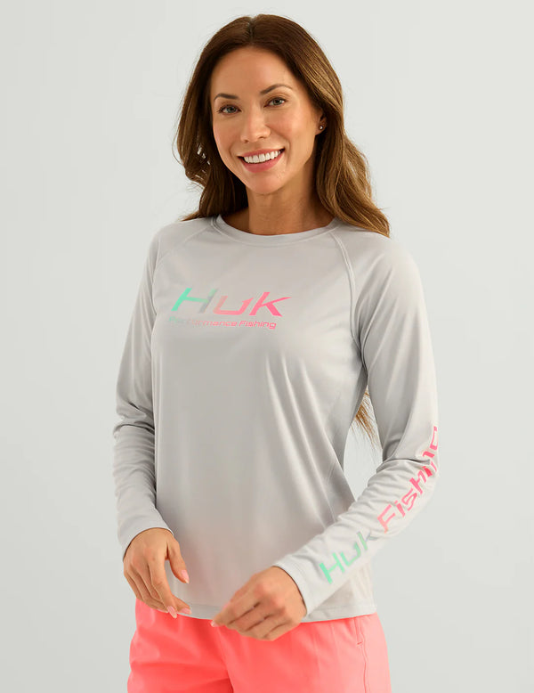 Huk Women's Pursuit Performance - Harbor Mist