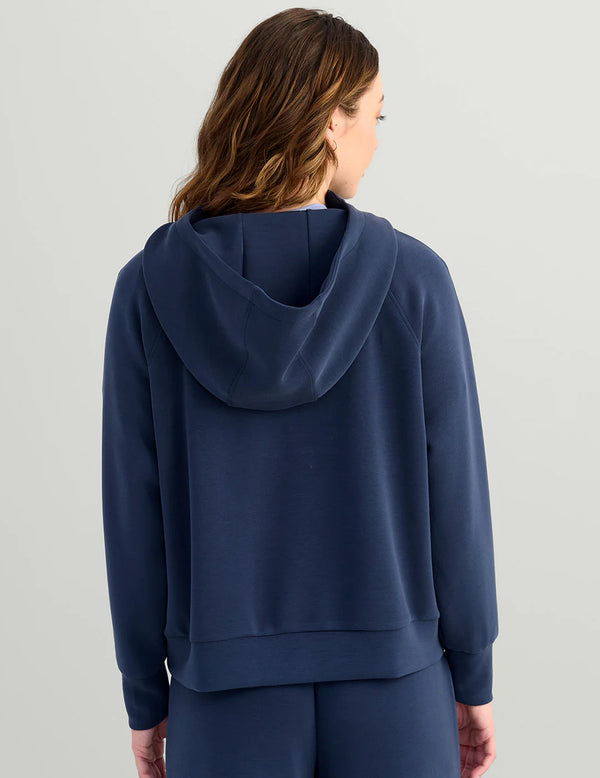 Huk Women's Bayside 1/2 Zip Hoodie - Naval Academy