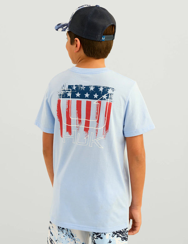 Huk Youth Salute Tee