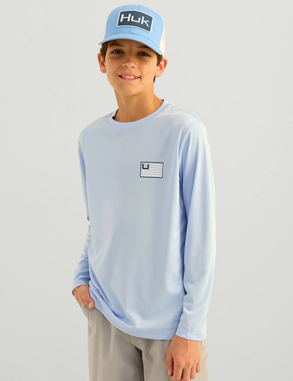 Huk Youth Graphic Pursuit Long Sleeve