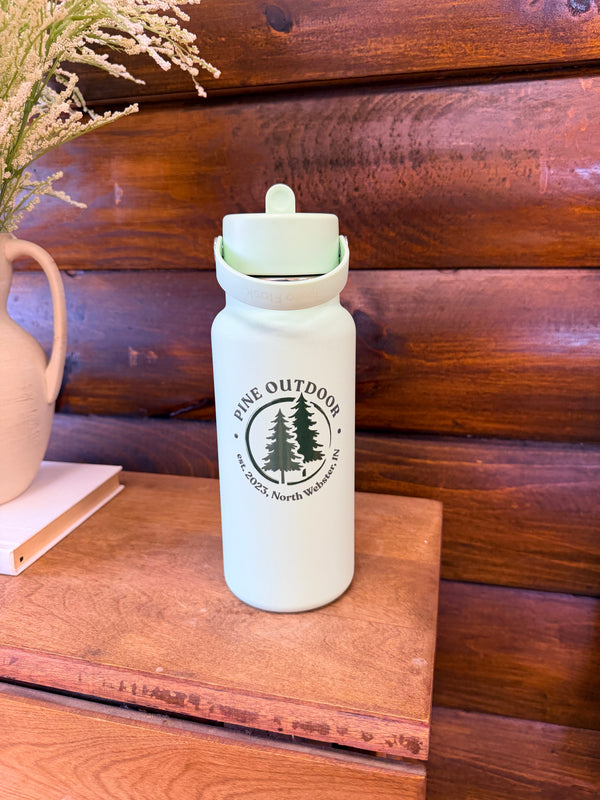 Pine Outdoor Hydro Flask 32 oz Wide Flex