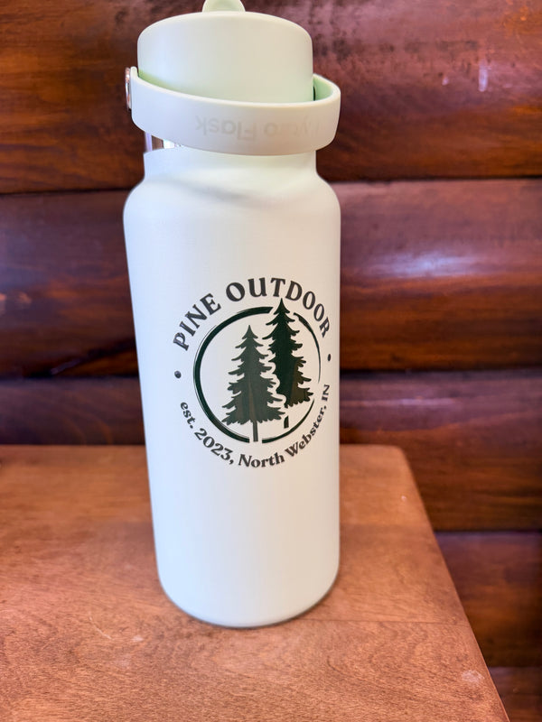 Pine Outdoor Hydro Flask 32 oz Wide Flex