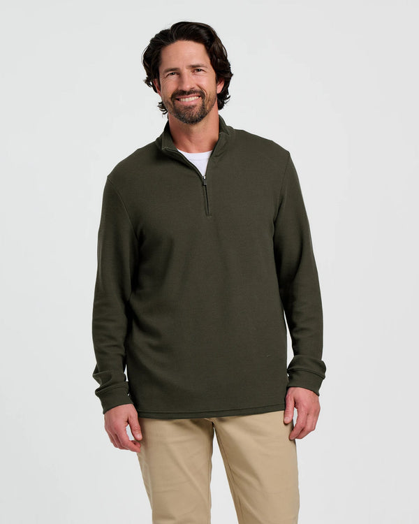 Free Fly Mens's Waffle 1/4 Zip