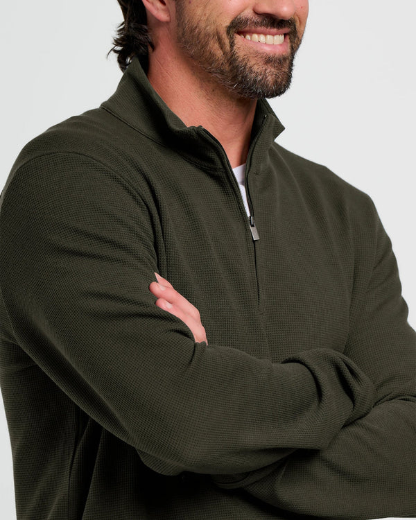 Free Fly Mens's Waffle 1/4 Zip
