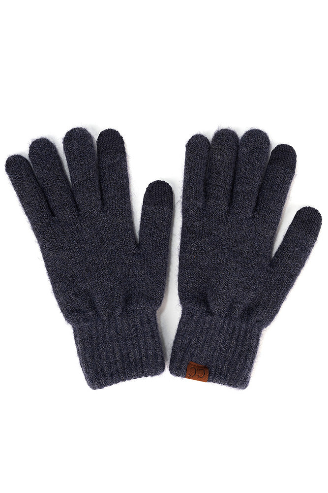 C.C. Heather Knit Gloves